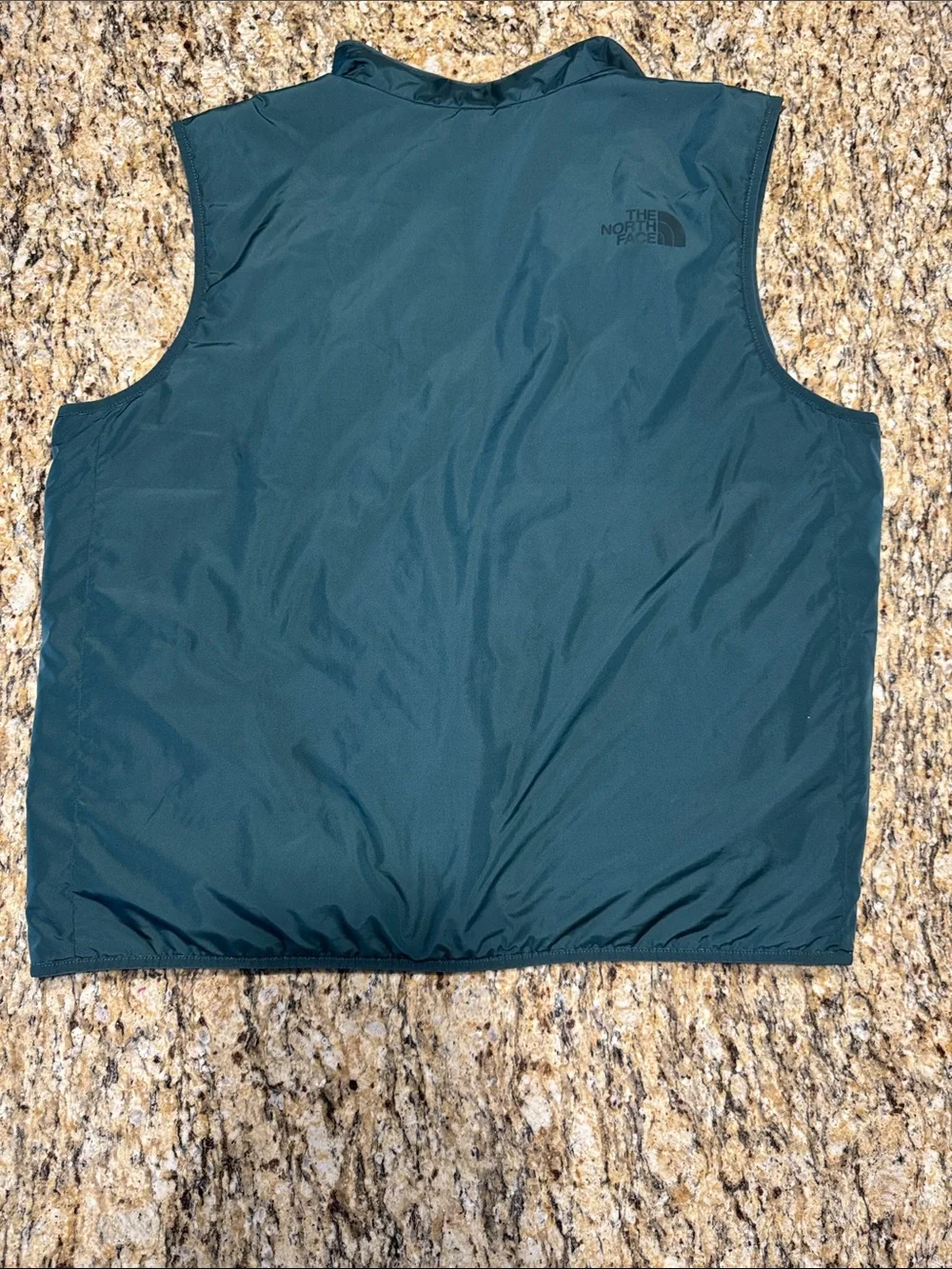The North Face Men’s Dark Teal Reversible Insulated Vest